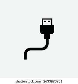 Explore a clean digital illustration featuring black and white charging icons arranged in a 2x4 grid. Includes minimalistic representations of smartphones, battery packs, and charging cables, each mar
