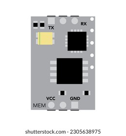 Explore the comprehensive vector illustration of an Atlas Scientific ENV-32X Board, a powerful environmental sensing platform for monitoring and analyzing various environmental parameters