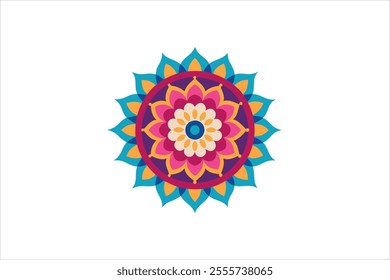 Explore a diverse collection of traditional Indian colorful mandala Perfect for designs, prints, and digital projects, these intricate mandala patterns 