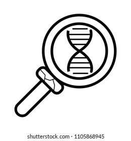 Explore DNA rounded icon