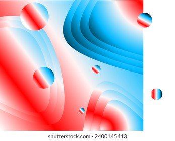 Explore the dynamic blend of red and blue hues in this vibrant gradient background. Featuring a blurred effect with added noise and artistic lines.
