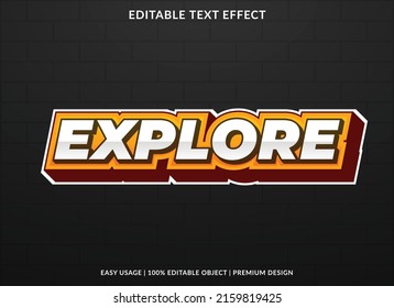 explore editable template with bold style use for business logo and brand