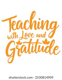 "Explore the essence of 'Teaching with Love and Gratitude' in our inspiring t-shirt collection. Celebrate the passion and dedication of educators who make a difference in their students' lives. Each 