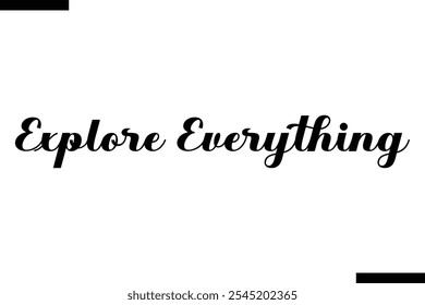 Explore todo Vector Tipografía inspiradora de viajes Texto