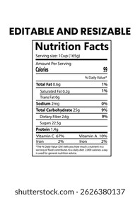 Explore five professionally crafted mango nutrition facts label examples for fresh mango, juice, dried mango, smoothie, and mango pulp. Each label includes accurate nutritional values and FDA-style