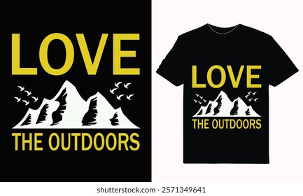 Explore hiking t-shirt designs featuring scenic mountains, trails, nature graphics, and adventurous typography. Perfect for hikers and outdoor explorers!