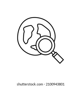 Entdecken Sie Icon in schwarzem Stil Symbol, Stil einzeln auf weißem Hintergrund