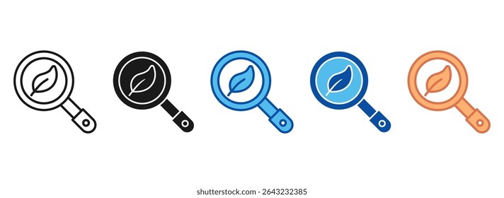 Explore Icon Set Multiple Style Collection