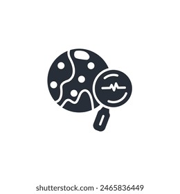 explore icon. vector.Editable stroke.linear style sign for use web design,logo.Symbol illustration.