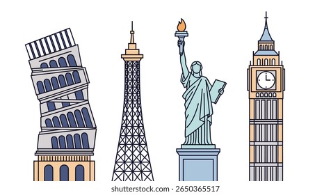 Explore iconic global landmarks and their rich histories for travelers seeking adventure