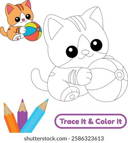 Explore kawaii cat vector printable coloring sheets with fun and cute designs. Perfect for kids, these adorable cat illustrations make coloring an enjoyable experience.