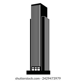 Explore Kenya's skyline with editable vector silhouettes capturing iconic and tallest buildings. Perfect for designers, presentations, and projects celebrating Kenya's architectural marvels