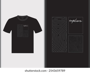 Explorar Correspondente Cor Imprimir T Shirt Design