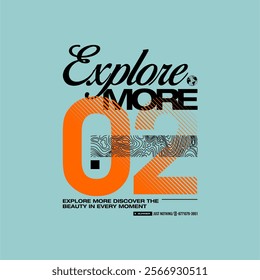 explore more 02 slogan simple fashion