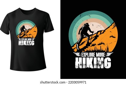 Explore more Hiking T-shirt Design