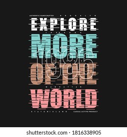 explore more slogan abstract graphic t shirt design typography vector illustration casual style denim vintage