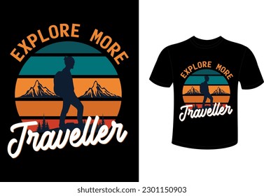 Explore more traveller t shirt design 