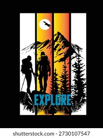 Explore the Mountains Sunset Hiking Adventure