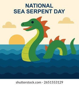 Explore ocean myths and honor legendary sea serpents on this special day of wonder and mystery