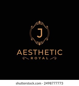Explore our Aesthetic Royal Monogram Alphabet Logo Illustrations, featuring elegant and sophisticated letter designs perfect for luxury branding