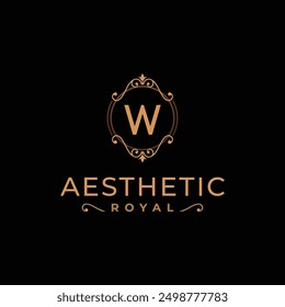 Explore our Aesthetic Royal Monogram Alphabet Logo Illustrations, featuring elegant and sophisticated letter designs perfect for luxury branding