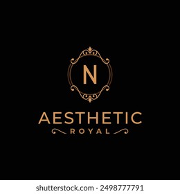 Explore our Aesthetic Royal Monogram Alphabet Logo Illustrations, featuring elegant and sophisticated letter designs perfect for luxury branding