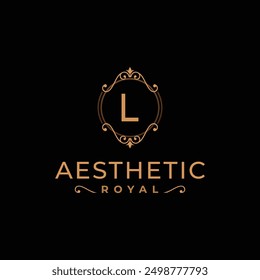Explore our Aesthetic Royal Monogram Alphabet Logo Illustrations, featuring elegant and sophisticated letter designs perfect for luxury branding