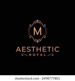 Explore our Aesthetic Royal Monogram Alphabet Logo Illustrations, featuring elegant and sophisticated letter designs perfect for luxury branding