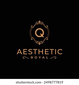 Explore our Aesthetic Royal Monogram Alphabet Logo Illustrations, featuring elegant and sophisticated letter designs perfect for luxury branding