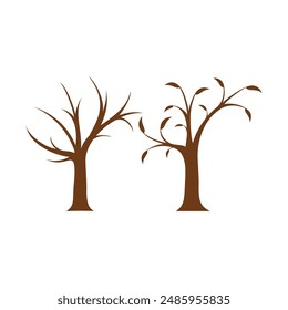 Explore our Autumn Tree Icon Illustrations, featuring vibrant and colorful tree designs perfect for fall-themed projects
