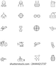 Explore our comprehensive collection of war icons for your design projects. From military symbols to warfare graphics, our library offers a diverse range of icons suitable for various purposes. 