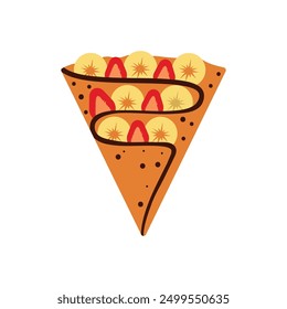 Explore our Crepes Icon Illustrations, featuring delicious and detailed crepe designs perfect for culinary and food-themed projects.