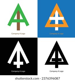 Explore our diverse logo assets featuring modern, minimalistic, and unique A and triangle-based designs. Elevate your brand identity with professional logo templates for effective corporate branding.