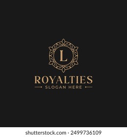 Explore our Elegant Royalty Monogram Logo Designs, featuring sophisticated and luxurious letter designs perfect for high-end branding