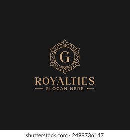 Explore our Elegant Royalty Monogram Logo Designs, featuring sophisticated and luxurious letter designs perfect for high-end branding