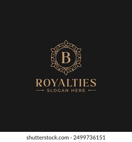 Explore our Elegant Royalty Monogram Logo Designs, featuring sophisticated and luxurious letter designs perfect for high-end branding