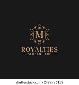 Explore our Elegant Royalty Monogram Logo Designs, featuring sophisticated and luxurious letter designs perfect for high-end branding