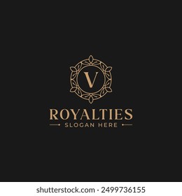 Explore our Elegant Royalty Monogram Logo Designs, featuring sophisticated and luxurious letter designs perfect for high-end branding