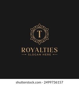 Explore our Elegant Royalty Monogram Logo Designs, featuring sophisticated and luxurious letter designs perfect for high-end branding