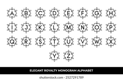 Explore our Elegant Royalty Monogram Logo Designs, featuring sophisticated and luxurious letter designs perfect for high-end branding