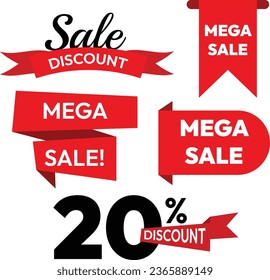 Explore nuestra atractiva plantilla vectorial de banner de descuento! Este diseño vibrante es perfecto para promocionar sus ofertas y ventas especiales. Con sus colores dinámicos y sus gráficos elegantes, seguro que se aferrará a