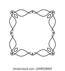 Explore our Floral Line Frame Designs, featuring elegant and delicate floral borders perfect for wedding invitations and botanical projects