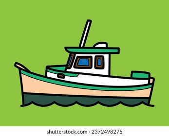 Explore our high-quality vector assets, featuring tugboats and maritime themes. Perfect for commercial use, graphic design, and digital art. Elevate your projects with detailed illustrations.