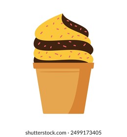Explore nuestras Ilustraciones Icon Ice Cream, con divertidos y vibrantes diseños de helados perfectos para proyectos de verano y postres