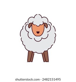 Explore our Sheep Icon Illustrations, featuring detailed and adorable sheep designs perfect for farm and agricultural themes