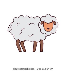 Explore our Sheep Icon Illustrations, featuring detailed and adorable sheep designs perfect for farm and agricultural themes