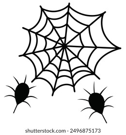 explore our "spider webs Halloween elements vector set," featuring spooky designs perfect for crafting, decor, and party invitations. add a touch of eerie charm to your Halloween projects