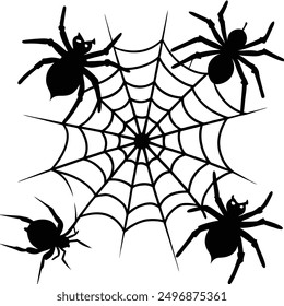 explore our "spider webs Halloween elements vector set," featuring spooky designs perfect for crafting, decor, and party invitations. add a touch of eerie charm to your Halloween projects