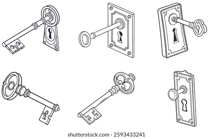 Explore our vector icon set featuring school, travel, and gym lockers. Perfect for adding clarity and style to your designs with versatile, easy-to-use icons.