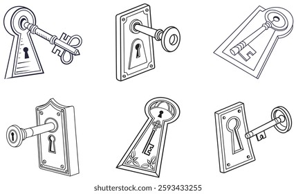 Explore our vector icon set featuring school, travel, and gym lockers. Perfect for adding clarity and style to your designs with versatile, easy-to-use icons.